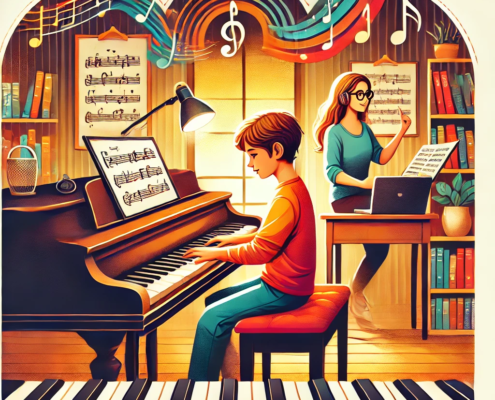 آموزش پیانو به نوآموزان